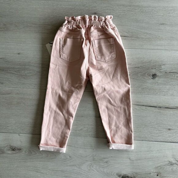 Zara Comfort Jeans Pink 2-3 Years NWT - Picture 6 of 6
